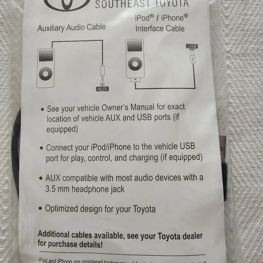 Toyota new accessories